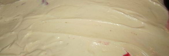 творожно-малиновый брауни