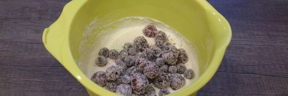 творожно-ягодные пирожные