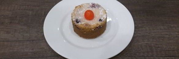 творожно-ягодные пирожные