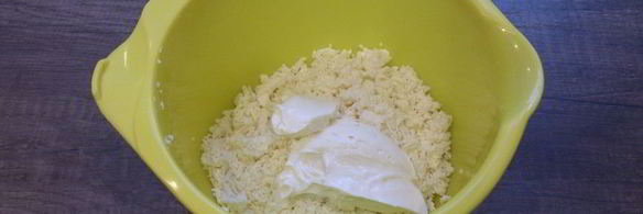 творожно-ягодные пирожные