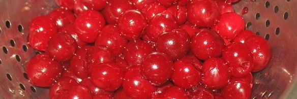 творожные пирожные с вишней