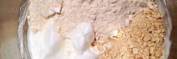 тыквенно-облепиховое пирожное