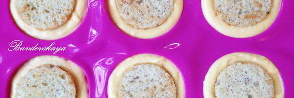 тыквенно-облепиховое пирожное