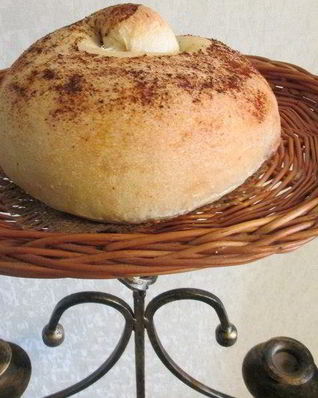 Античная закрытая пицца Лукана