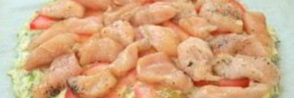 аппетитная кабачковая пицца