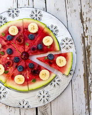 Арбузная пицца