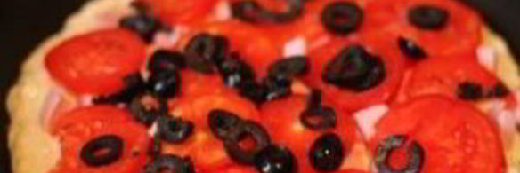 быстрая пицца на сковороде