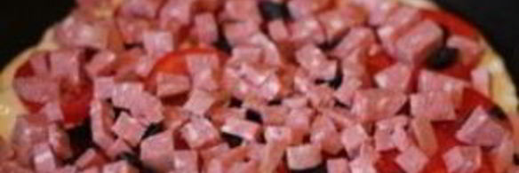 быстрая пицца на сковороде