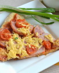 Пицца без дрожжей