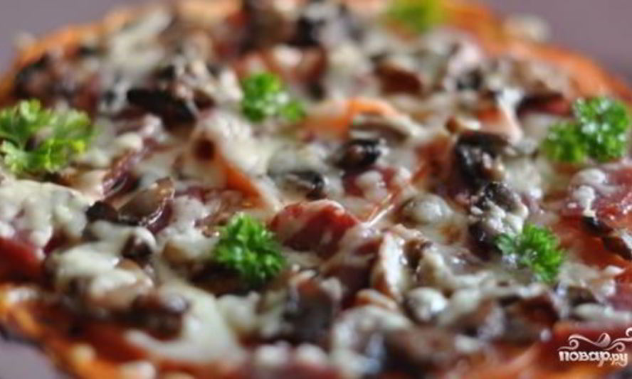 Рецепт домашней пиццы