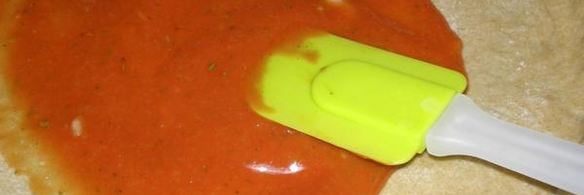 флорентийская пицца со шпинатом и грибами