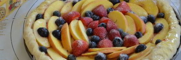 фруктовая пицца