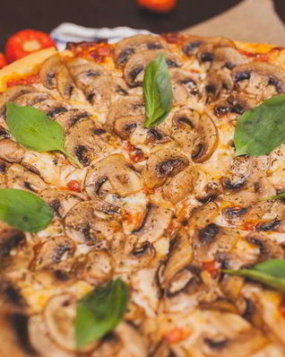 Грибная пицца