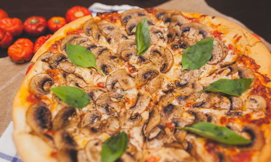 Рецепт грибной пиццы