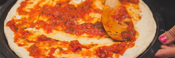 грибная пицца