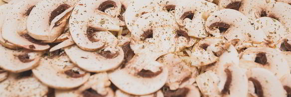 грибная пицца