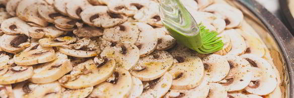 грибная пицца