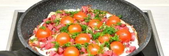 картофельная пицца