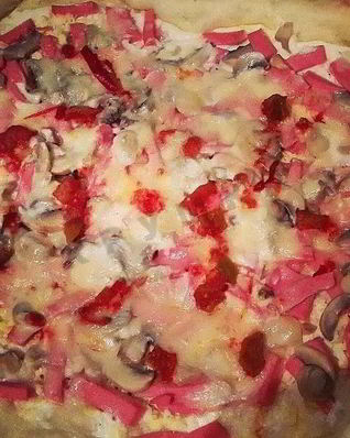 Нежная пицца