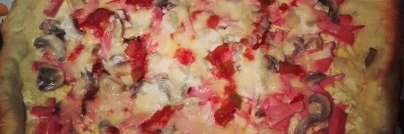 нежная пицца