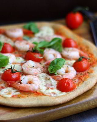 Нежнейшая пицца с морепродуктами