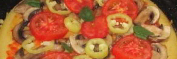 пицца без дрожжей на молоке