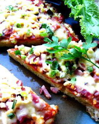 Пицца без муки