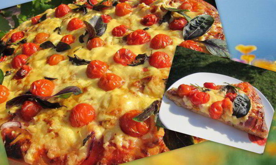 Рецепт пиццы двойной сыр