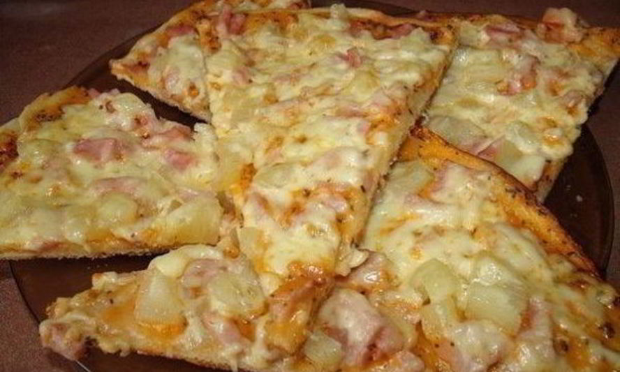 Рецепт пиццы гавайской по-домашнему