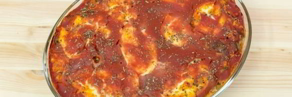 пицца из баклажанов