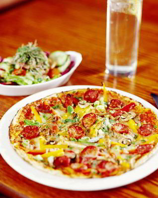 Пицца из лаваша