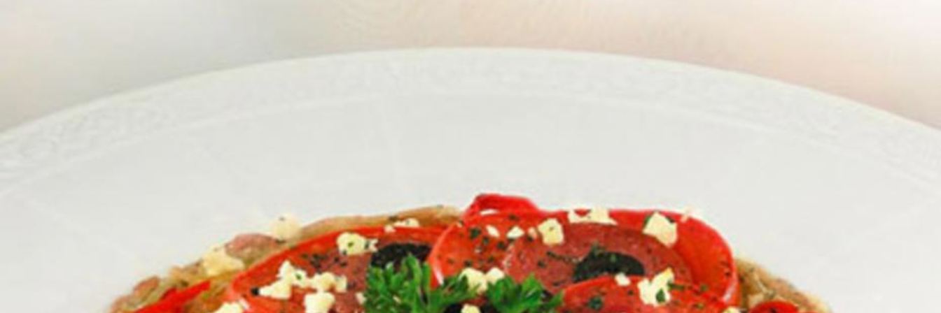 Пицца из спагетти