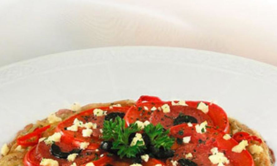 Рецепт пиццы из спагетти