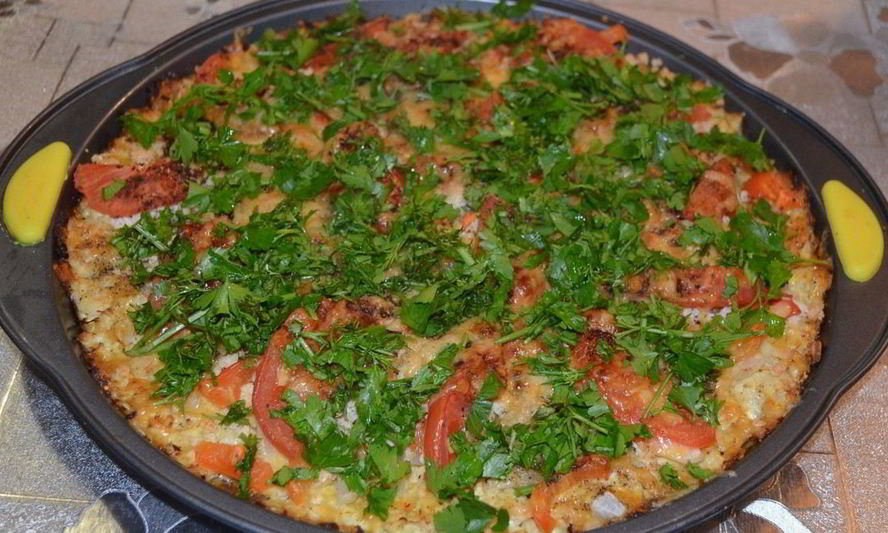 Рецепт пиццы из цветной капусты