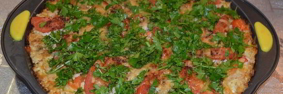 пицца из цветной капусты