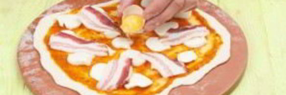 пицца карбонара