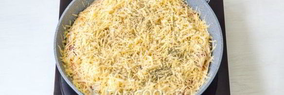 пицца минутка на сковороде