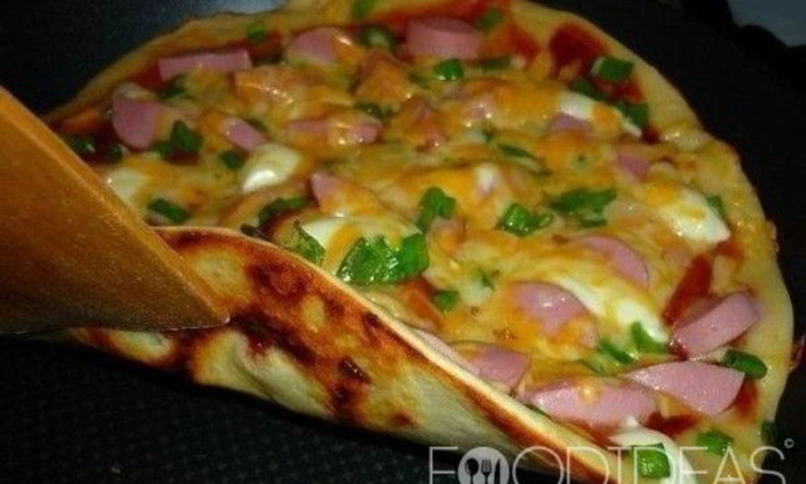 Рецепт пиццы минутка