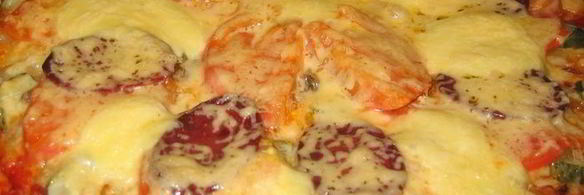 пицца многослойная по-деревенски