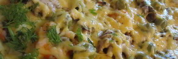 пицца морские жители в сыре