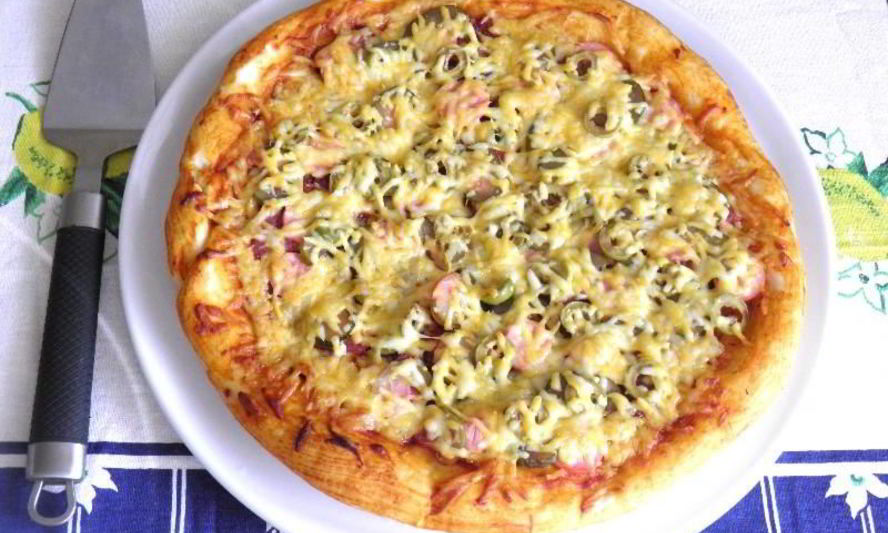 Рецепт пиццы мясное ассорти