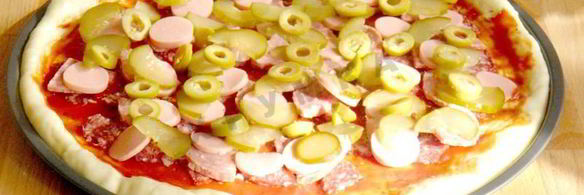 пицца мясное ассорти