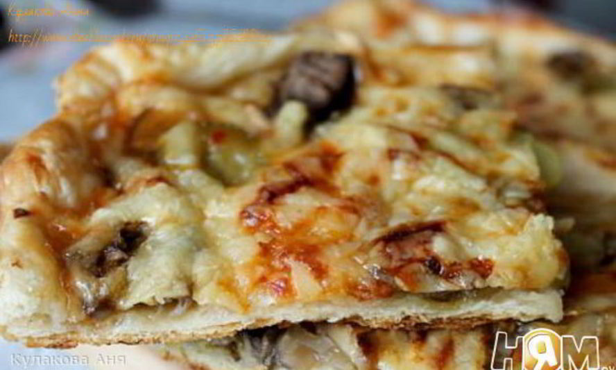 Рецепт пиццы на дрожжевом тесте
