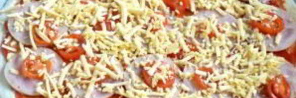 пицца на кефире без дрожжей