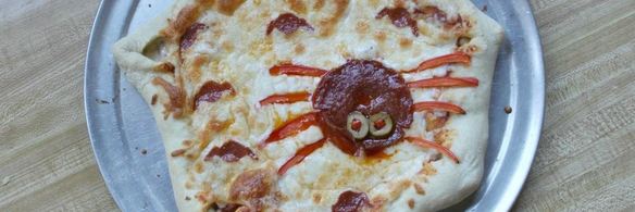 пицца на хэллоуин