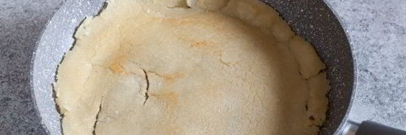 пицца на сковороде без муки