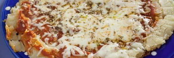 пицца на сковороде без муки