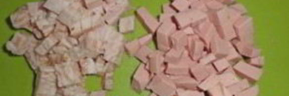 пицца на сковороде из батона