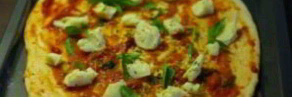 пицца на тонком тесте