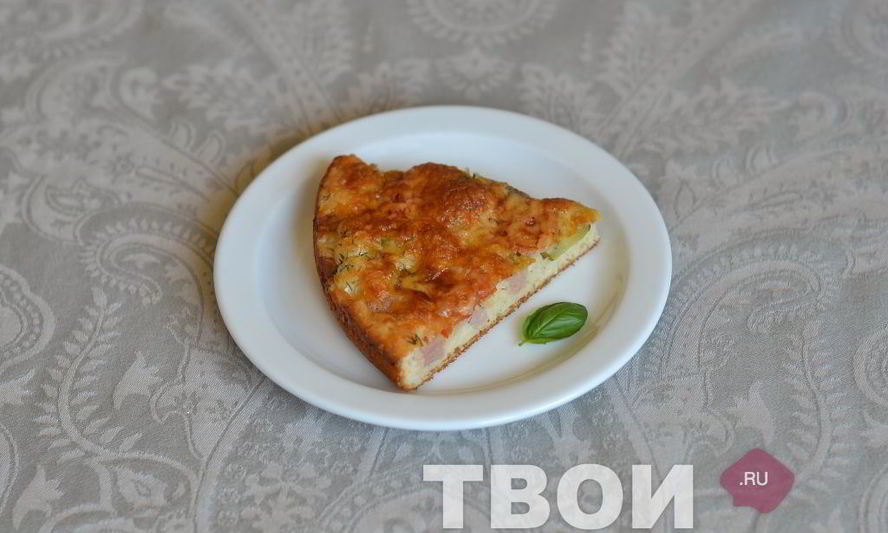 Рецепт пиццы на жидком тесте